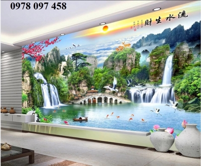 Gạch tranh phong cảnh