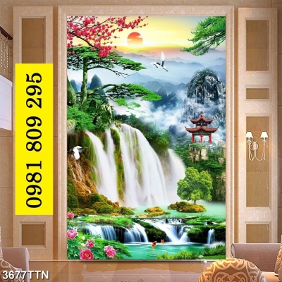 Tranh gạch thiên nhiên đẹp