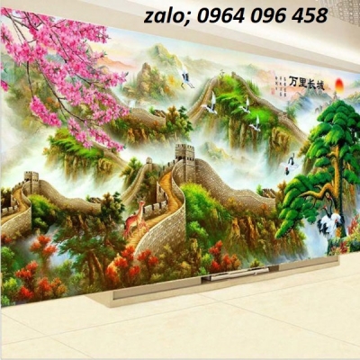 Tranh gạch 3d vạn lý trường thành - 6899CB