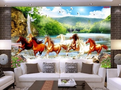 Tranh gạch 3d mã đáo thành công - SXC33