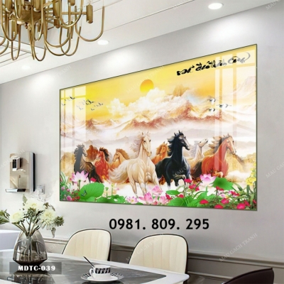 Gạch 3d phong thủy , tranh gạch men