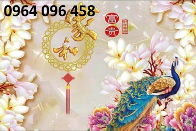 Tranh gạch men 3d ốp tường phòng khách - phòng ngủ - MXV32