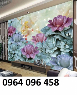 Tranh 3d - tranh gạch 3d phong thủy - CNV944