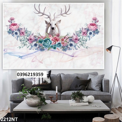 Tranh gạch phong cảnh 3D trang trí