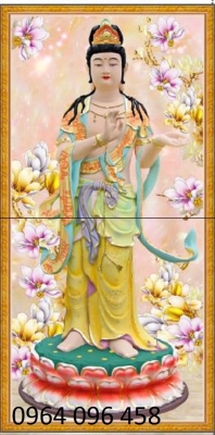 Tranh gạch 3d phật phòng thờ - 37DFF