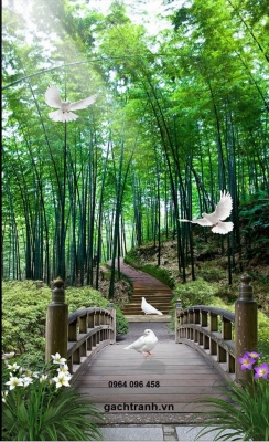 tranh gạch 3d trang trí ốp tường - NB65