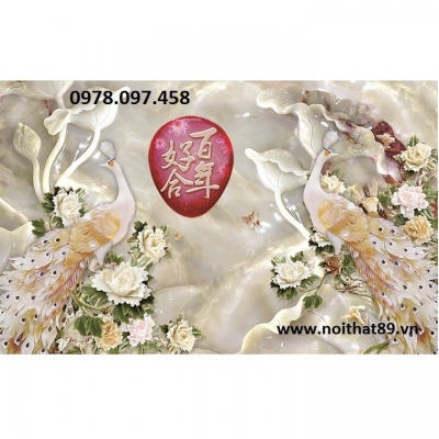 Tranh gạch 3D sứ ngọc