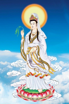 Tranh gạch Đức Phật - bàn thờ