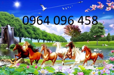 Tranh gạch 3d con ngựa - CKB93