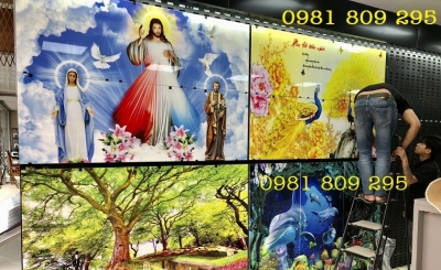 Tranh 3d công giáo , gạch tranh 3d chúa yêu dấu