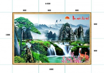 Tranh gạch phong cảnh đẹp