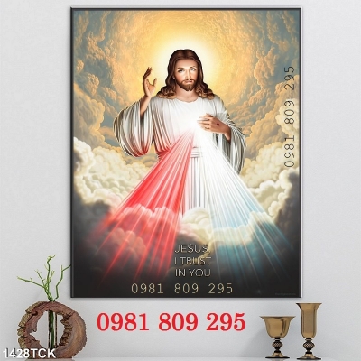 Tranh chúa - gạch tranh công giáo cao cấp JH3212