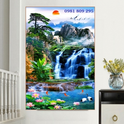 Gạch trang trí 3d thiên nhiên HP9685