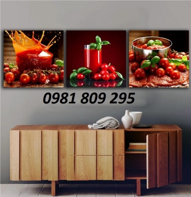 Tranh ốp tường phòng bếp