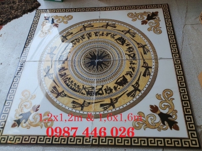 Gạch thảm trống đồng vuông HP77222