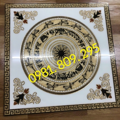 Gạch chiếu nghỉ thảm gạch cầu thảm 80x80cm HDH38