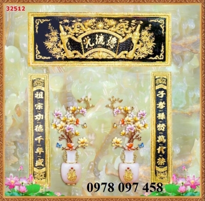 Tranh gạch ốp phòng thờ