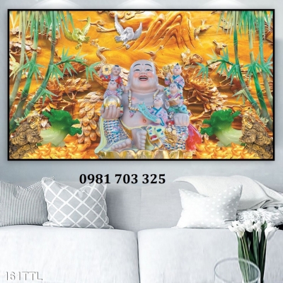 Tranh gạch tài lộc trang trí