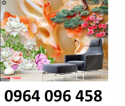 gạch 3d dán tường phòng khách- K87