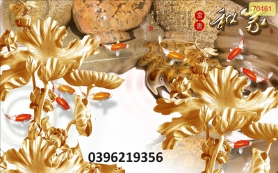 Tranh gạch điêu khắc đẹp 3D