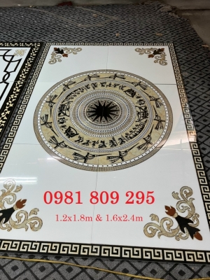 Gạch thảm , thảm lát nền hoa văn cổ điển