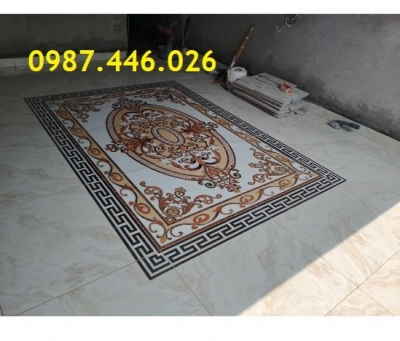 Gạch hoa trang trí thảm gạch đẹp lát nền HP2433