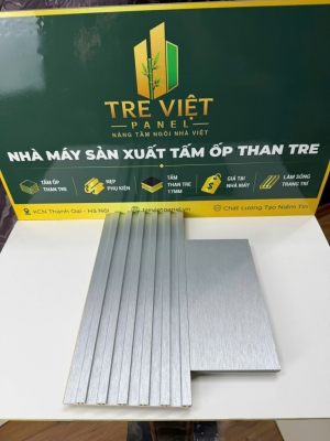 Tấm ốp than tre kèm lam song