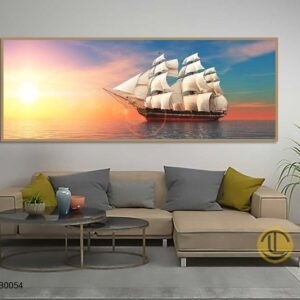 Tranh gạch thuận buồm xuôi gió