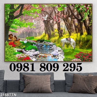 Tranh gạch - gạch 3d trang trí