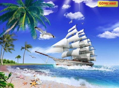 Tranh dán phòng khách