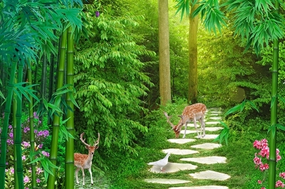 Tranh gạch 3d dán tường - 597CP