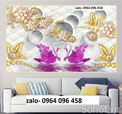 Tranh gạch 3d sứ ngọc - NXC31