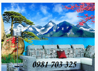 gạch tranh 3D phong cảnh