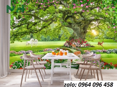 Tranh gạch 3d phong cảnh thiên nhiên - 5333X