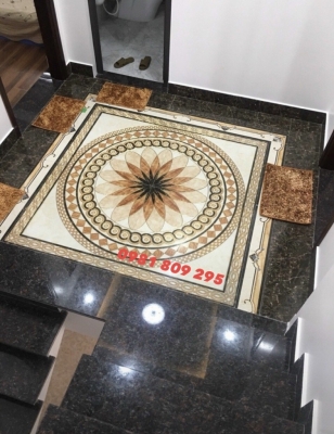 Gạch thảm chiếu nghỉ lát hiên HP3434