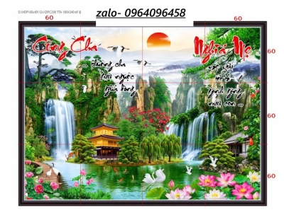 Tranh gạch ốp mộ 3d - GDX322