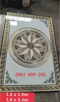 Gạch thảm lát nền phòng khách đẹp sang trọng