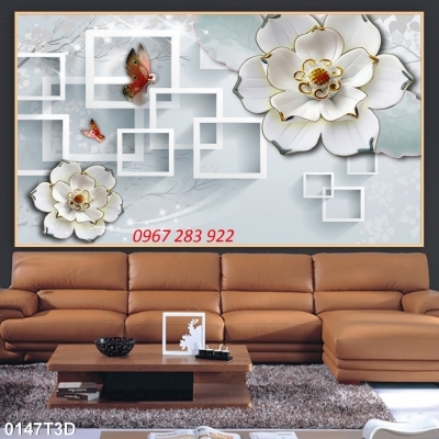 Tranh trang trí tường 3d- Tranh phòng khách