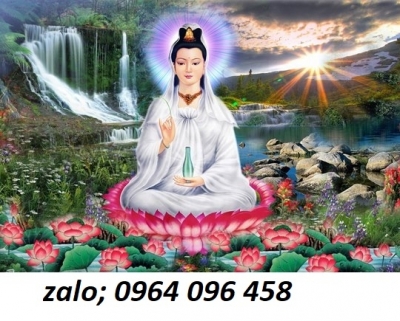 Tranh gạch 3d phật quan âm - SHJ85