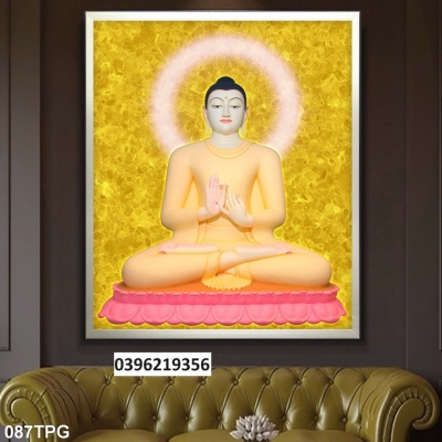 Tranh gạch hình Phật giáo trang trí