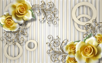 Tranh 3d hoa hồng, NỮ HOÀNG của các loài hoa