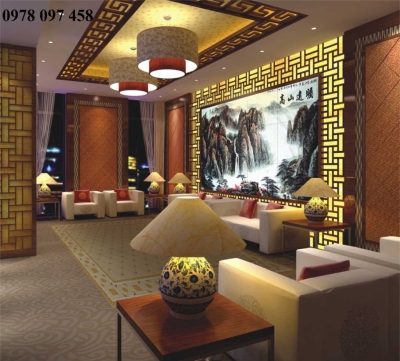 Tranh gạch 3D - tranh phòng khách