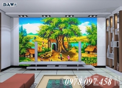 Tranh gạch - tranh gạch phòng khách