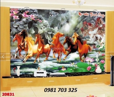 Tranh gạch mã đáo thành công