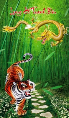 Tranh gạch hình hổ 3d đẹp