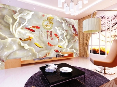 tranh gạch cá chép - SN31