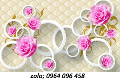 Tranh gạch 3d hoa ngọc - FDS4