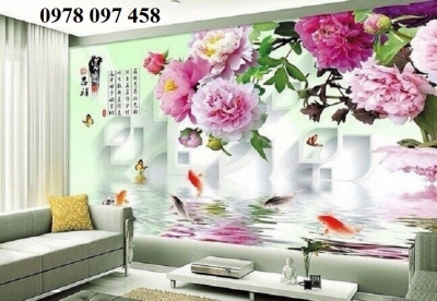 Tranh gạch 3D mãu mới