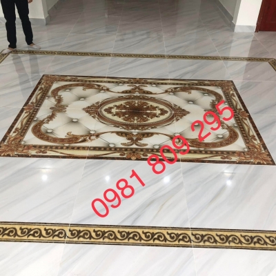 Thảm gạch 1,6x2,4m lát phòng khách FV322
