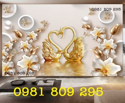 Gạch tranh , tranh gạch men phòng khách